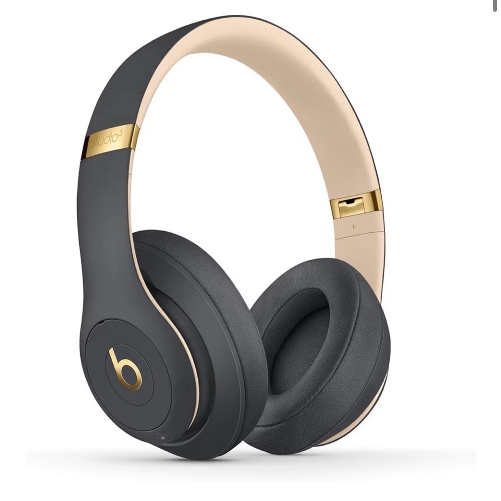 Beats by Dre Studio3 Wireless Headphones - Shadow Gray & Gold Accents